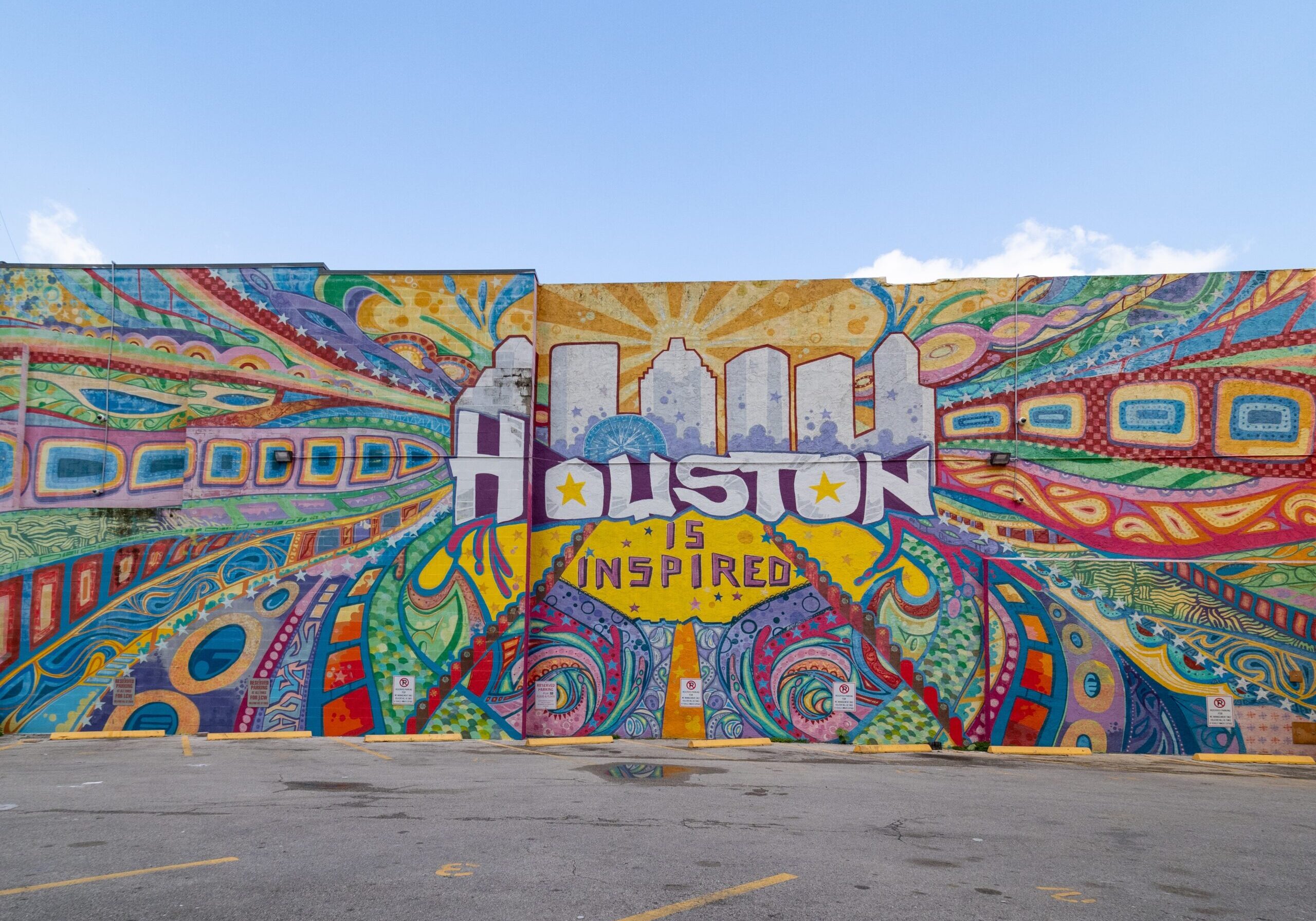Houston,,Tx,-,Oct.,24,,2021:,Colorful,Houston,Is,Inspired